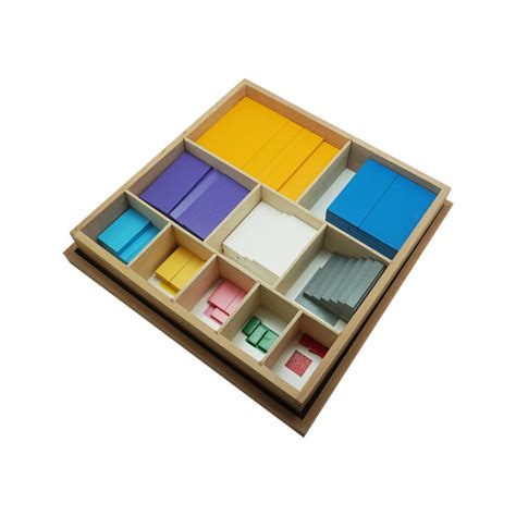 Decanomial Squares Montessori Materials Learning Toys And Furniture