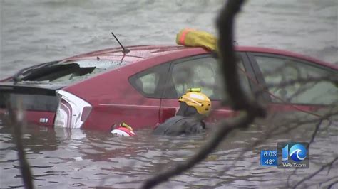 Mans Body Found In Submerged Car Near Newport News Marina