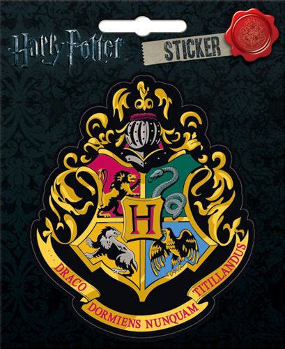 Harry Potter Hogwarts Crest Sticker Locker Computer Scrapbook Decal