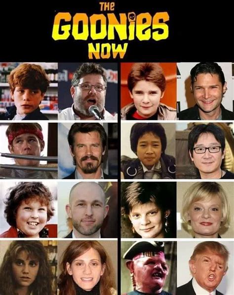 Goonies Cast Now And Then