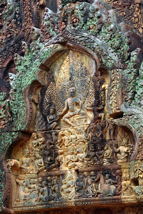 All Sizes Banteay Srei Carvings Cambodia Flickr Photo Sharing