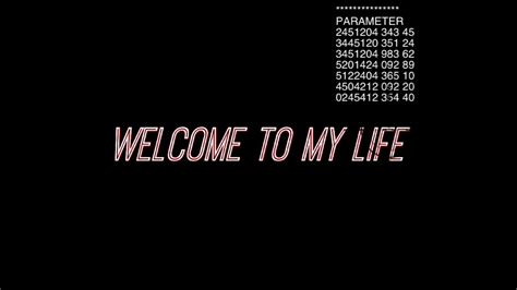 Welcome To My Life Intro Video Youtube