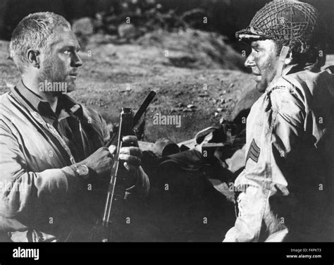 Steve Mcqueen And Harry Guardino Hell Is For Heroes 1962 Directed