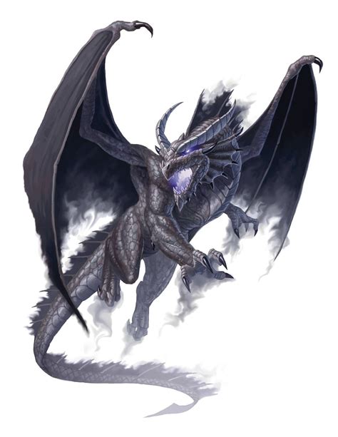 Dragon Shadow From The Dandd Fifth Edition Monster Manual Art By