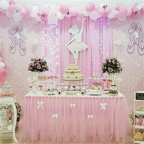 Pin by DENYZ FLORES on Baby Showers | Ballerina birthday parties, Ballerina baby showers, Ballet ...