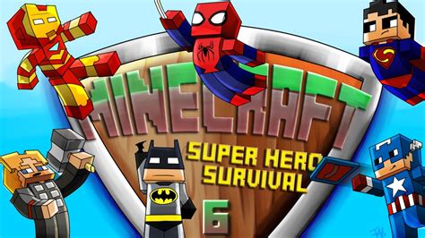 Minecraft Super Hero Survival Ep 6 The First Super Hero Suit