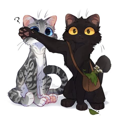 ych 由 GrayPillow 在 DeviantArt 上完成 Иллюстрации кошек Милые котики