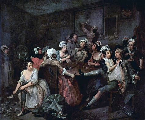 the orgy [william hogarth] sartle see art differently