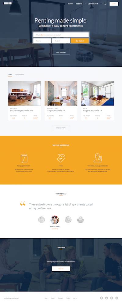 Sketch resources to help you design, prototype, and iterate smarter and faster. Real Estate Landing Page Sketch freebie - Download free ...