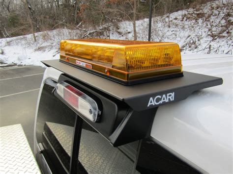 Acari LP series roof top beacon mount 3rd brake light  