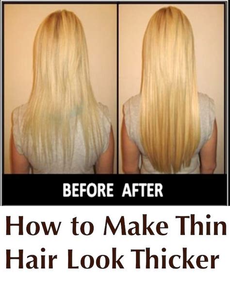 How To Make Thin Hair Look Thicker Hairstyles For Thin Hair Hair
