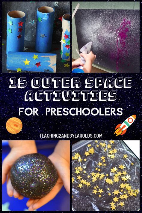 15 Amazing Preschool Space Activities