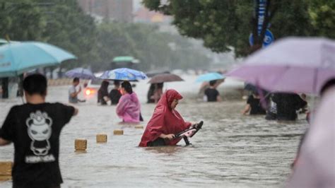 Pelo Menos 20 Mortos Após Chuvas Torrenciais Incomuns E Inundações No Centro Da China Frank