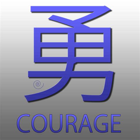 Japanese Symbol Courage By Ashino2 On Deviantart