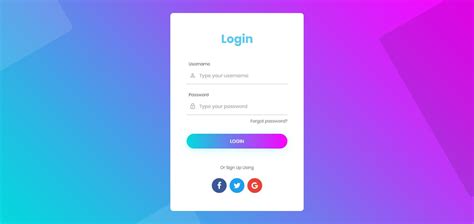Responsive Login Form Html And Css With Source Code Fantacydesigns