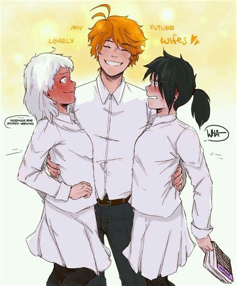 Pin By Yum Cookie On The Promised Neverland Genderbend