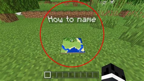 How To Rename Maps Easily In Minecraft 117 Youtube