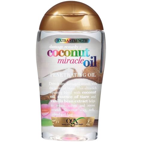 Ogx Coconut Miracle Oil Penetrating Oil 33 Oz2 Packs
