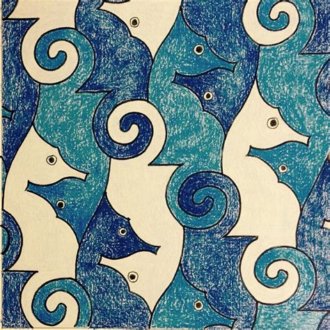 Stunning Escher Tessellation