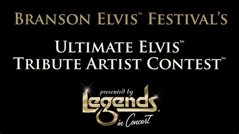 Branson Elvis Festival 2022 Contestants Promo 1 Youtube