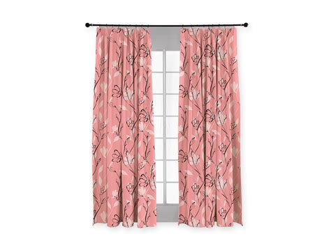 Curtains for Living Room with Multicolor Printed Drapes ...