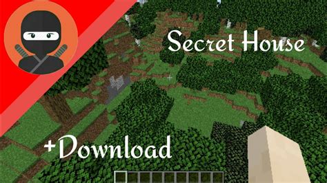 Minecraft Secret House Map Download Youtube