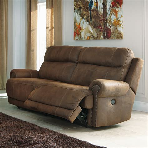 Signature Design By Ashley Austere 2 Seat Reclining Sofa And Reviews