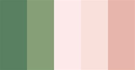 Different Green And Pink Color Scheme Green