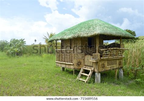 Philippines Bahay Kubo Native House Middle Stock Photo Edit Now 715689556