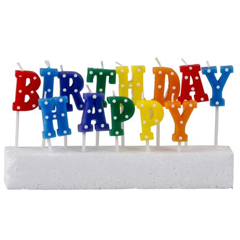 Kerzen Happy Birthday 13 Teilig Online Shop Gonser Sicher