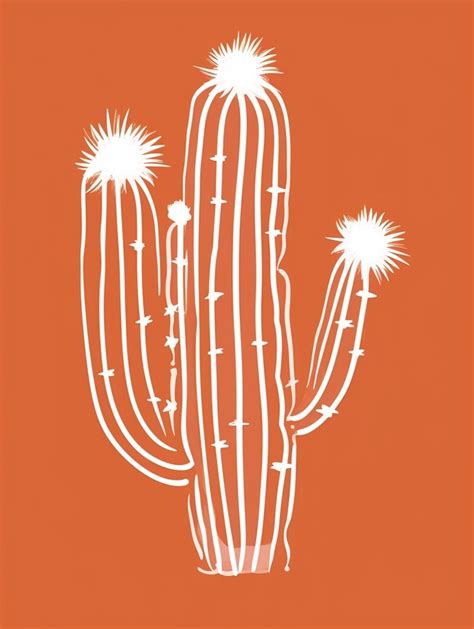 Cactus Line Drawing Hedgehog Cactus 2 Art Print By Botanic Studio Fy