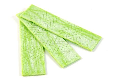 Green Chewing Gum Stock Image Image Of Decor Packed 17987307