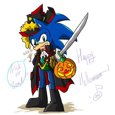 Happy Halloween With Sonic By Bayaruska On Deviantart