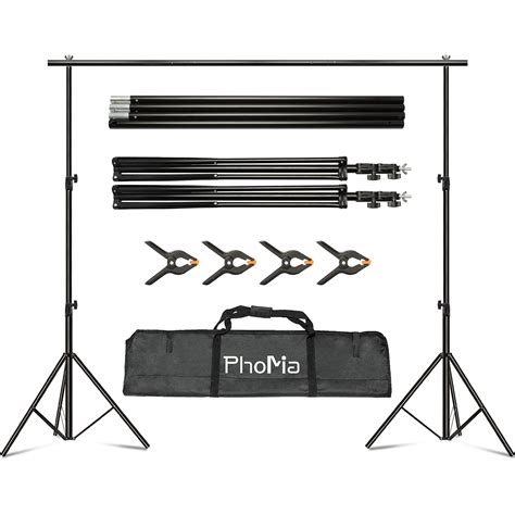 Buy PhoMia Backdrop Stand X Ft Background Stand Adjustable Photo Studio Background Support