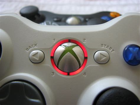 Xbox 360 Controller Red Led Light Mod Flickr