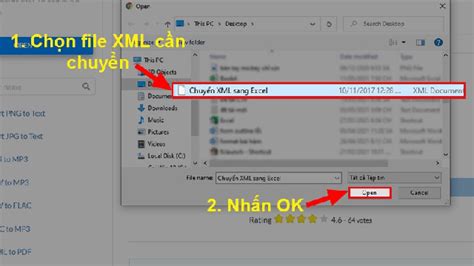 2 cách chuyển đổi từ file XML sang Excel miễn phí an toàn nhất