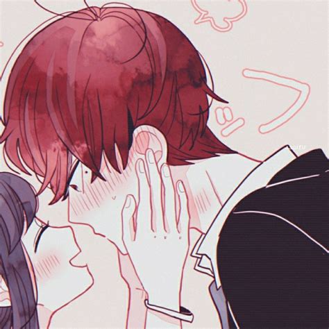 Cute Anime Kissing Matching Pfp