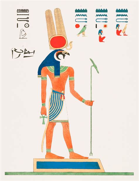 Cynocephalus Emblem Of Thoth Illustration From Pantheon Egyptien 182 Free Public Domain