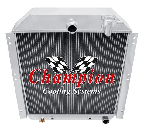 DR Champion 4 Row All Aluminum Radiator For 1947 1954 GMC Carry All