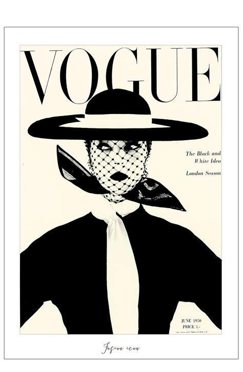 Retro Vogue Cover 4 Retro Poster Posters Permild Rosengreen