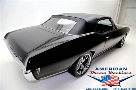 1968 Pontiac Tempest Convertible Triple Black Pontiac Tempest