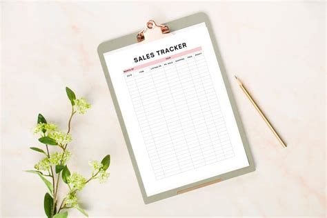 Free Printable Sales Tracker For Your Reselling Business