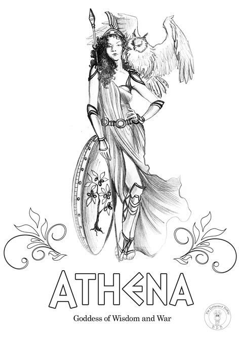 Https://tommynaija.com/coloring Page/12 Olympian Gods And Goddesses Coloring Pages