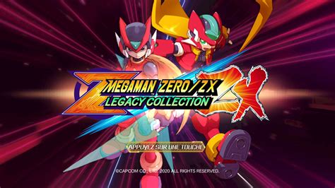 Megaman Zerozx Legacy Collection Le Zéro Absolu Playscope