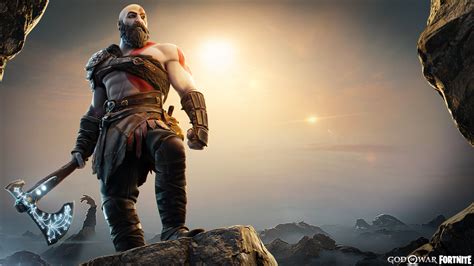 2560x1440 God Of War Kratos In Fortnite 1440p Resolution