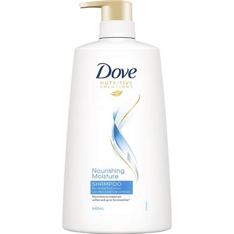 Dove Nutritive Solutions Daily Moisture Shampoo 640ml Woolworths