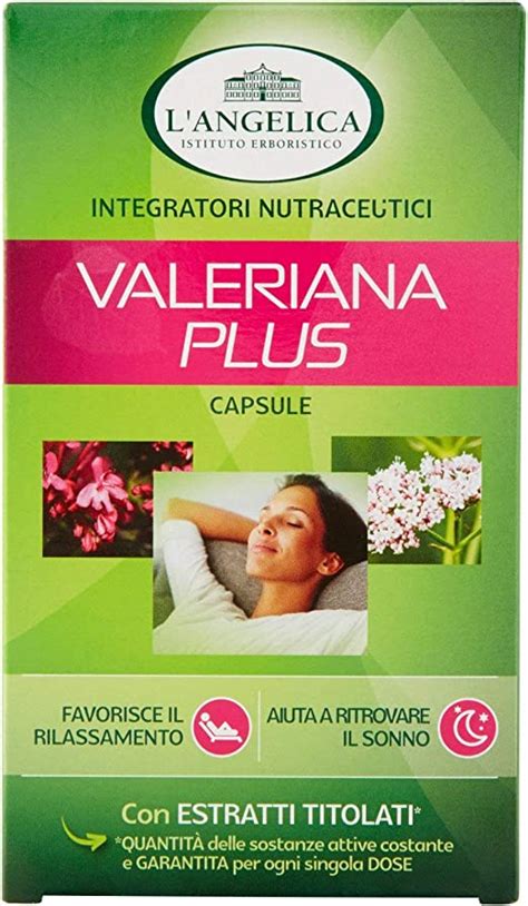Langelica Integratore Nutraceutico Valeriana Plus 6 Confezioni 11 G
