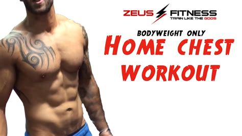 Best Chest Workout At Home Without Equipment