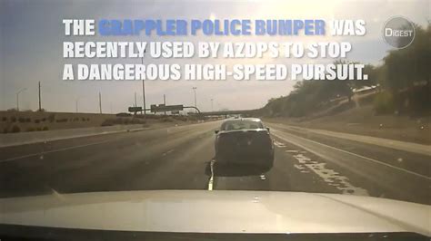 Video Azdps Troopers Use Grappler Device To End Pursuit Youtube