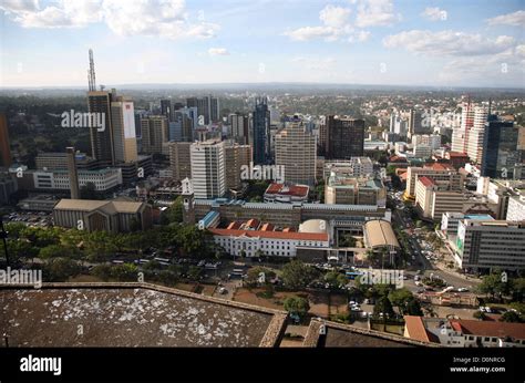 View From The Top Of The Kenyatta International Conference Centre